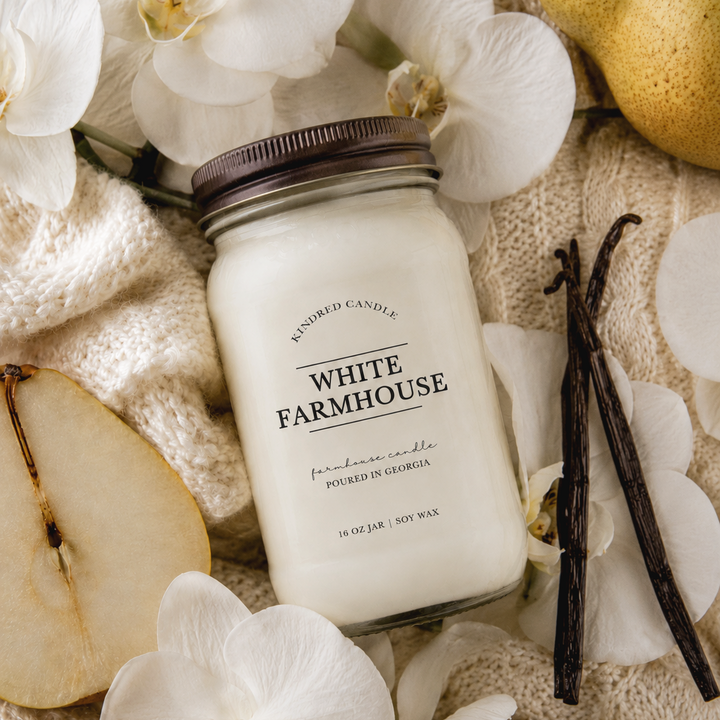 White Farmhouse 16 oz