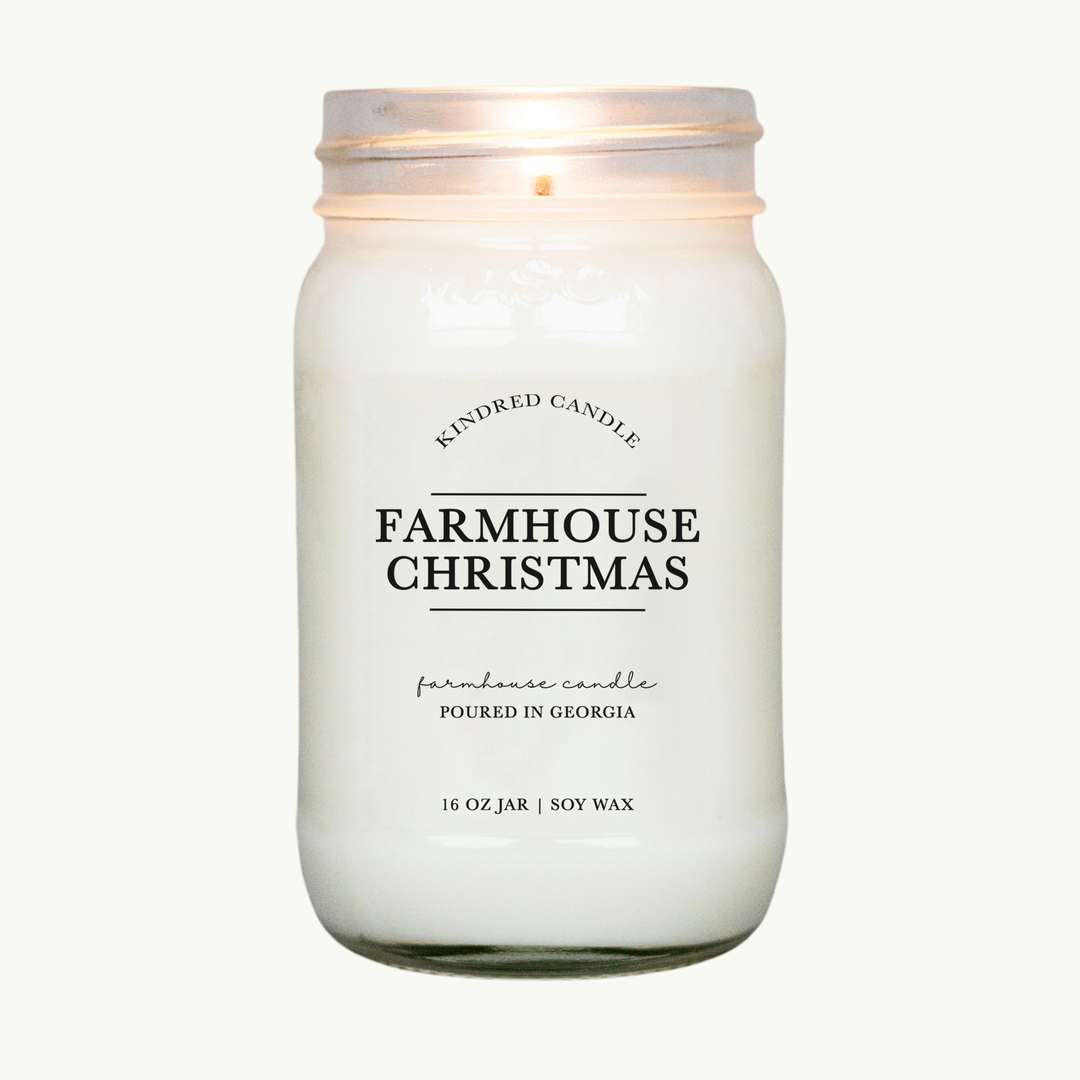 Farmhouse Christmas 16 oz