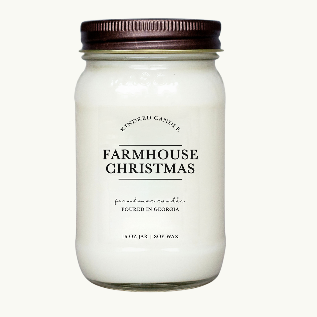 Farmhouse Christmas 16 oz