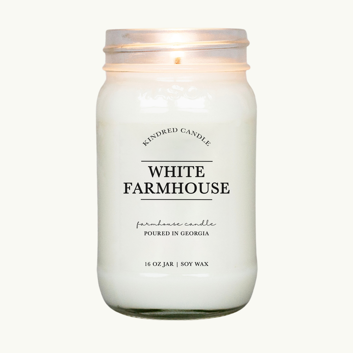 White Farmhouse 16 oz
